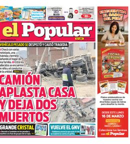 Edición Impresa - El Popular | Lima - Jueves 12 de Marzo del 2026