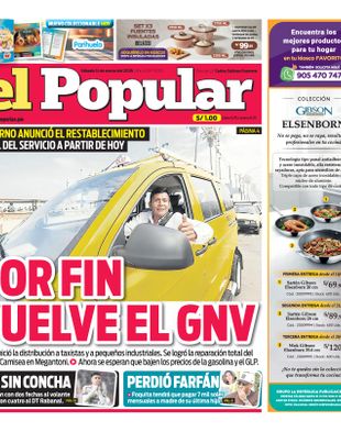 Edición Impresa - El Popular | Norte - Sabado 14 de Marzo del 2026