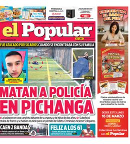 Edición Impresa - El Popular | Lima - Domingo 15 de Marzo del 2026