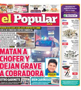 Edición Impresa - El Popular | Lima - Miercoles 18 de Marzo del 2026