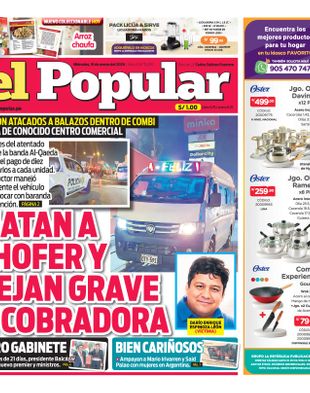 Edición Impresa - El Popular | Norte - Miercoles 18 de Marzo del 2026