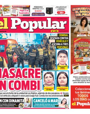 Edición Impresa - El Popular | Sur - Jueves 19 de Marzo del 2026