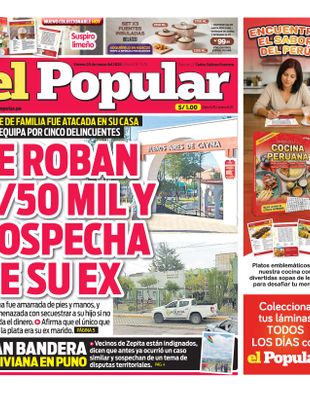 Edición Impresa - El Popular | Sur - Viernes 20 de Marzo del 2026