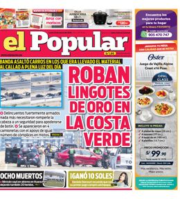 Edición Impresa - El Popular | Lima - Lunes 23 de Marzo del 2026