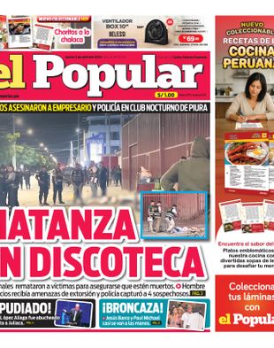 Edición Impresa - El Popular | Norte - Jueves 02 de Abril del 2026