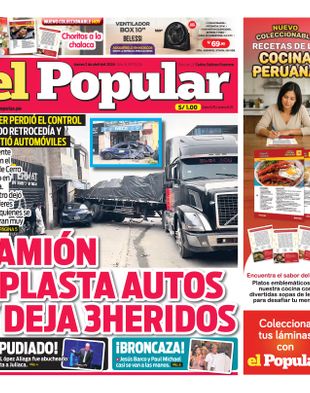 Edición Impresa - El Popular | Sur - Jueves 02 de Abril del 2026