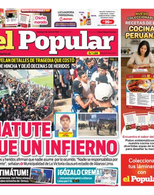 Edición Impresa - El Popular | Norte - Domingo 05 de Abril del 2026