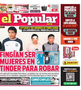Edición Impresa - El Popular | Lima - Miercoles 08 de Abril del 2026