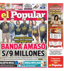 Edición Impresa - El Popular | Lima - Jueves 09 de Abril del 2026