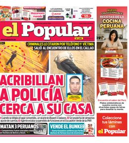 Edición Impresa - El Popular | Lima - Viernes 10 de Abril del 2026