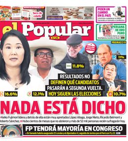 Edición Impresa - El Popular | Lima - Lunes 13 de Abril del 2026