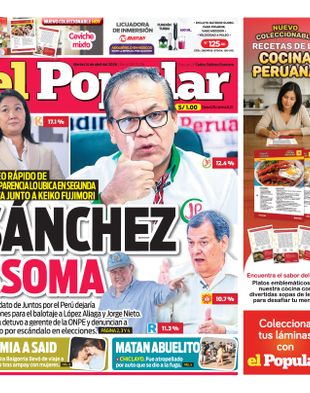Edición Impresa - El Popular | Norte - Martes 14 de Abril del 2026