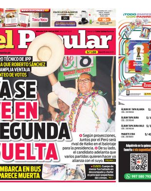 Edición Impresa - El Popular | Sur - Miercoles 15 de Abril del 2026