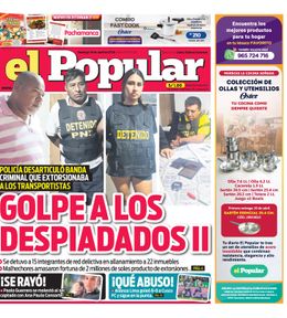 Edición Impresa - El Popular | Lima - Domingo 19 de Abril del 2026