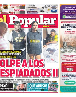 Edición Impresa - El Popular | Norte - Domingo 19 de Abril del 2026
