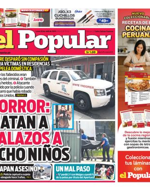 Edición Impresa - El Popular | Norte - Lunes 20 de Abril del 2026