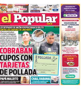 Edición Impresa - El Popular | Lima - Martes 21 de Abril del 2026