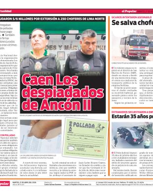 Edición Impresa - El Popular | Norte - Martes 21 de Abril del 2026