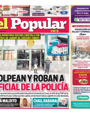 Edición Impresa - El Popular | Sur - Martes 21 de Abril del 2026