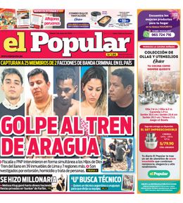 Edición Impresa - El Popular | Lima - Viernes 01 de Mayo del 2026