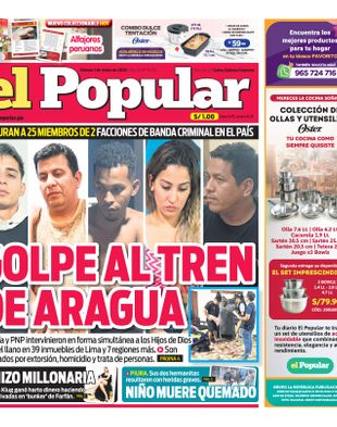 Edición Impresa - El Popular | Norte - Viernes 01 de Mayo del 2026