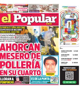 Edición Impresa - El Popular | Lima - Domingo 03 de Mayo del 2026