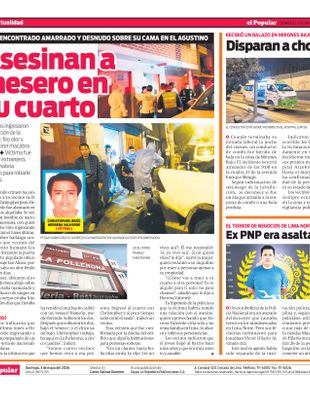 Edición Impresa - El Popular | Norte - Domingo 03 de Mayo del 2026