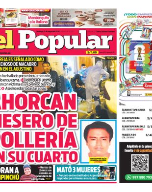 Edición Impresa - El Popular | Sur - Domingo 03 de Mayo del 2026