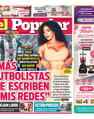 Edición Impresa - El Popular | Norte - Jueves 07 de Mayo del 2026