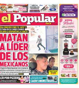 Edición Impresa - El Popular | Lima - Viernes 08 de Mayo del 2026