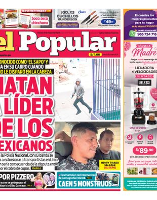 Edición Impresa - El Popular | Sur - Viernes 08 de Mayo del 2026