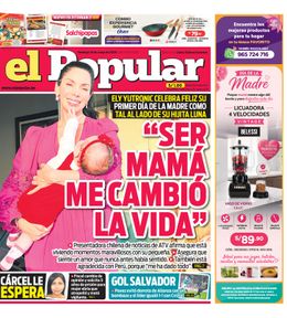Edición Impresa - El Popular | Lima - Domingo 10 de Mayo del 2026