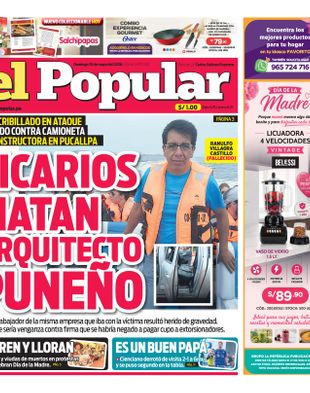 Edición Impresa - El Popular | Sur - Domingo 10 de Mayo del 2026
