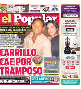 Edición Impresa - El Popular | Lima - Viernes 15 de Mayo del 2026