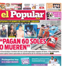Edición Impresa - El Popular | Lima - Sabado 16 de Mayo del 2026
