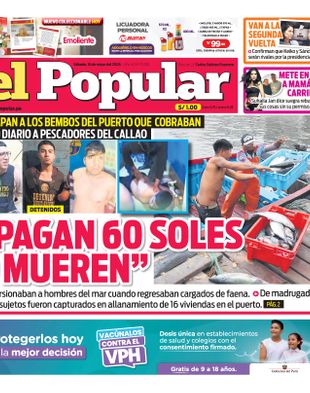 Edición Impresa - El Popular | Sur - Sabado 16 de Mayo del 2026