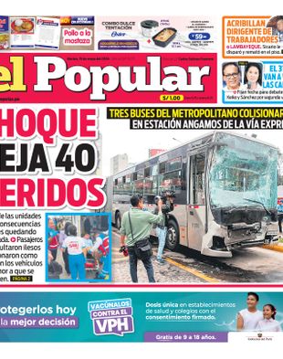Edición Impresa - El Popular | Norte - Martes 19 de Mayo del 2026