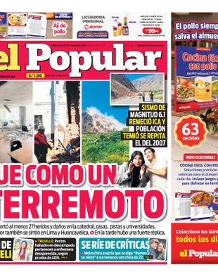 Edición Impresa - El Popular | Norte - Miercoles 20 de Mayo del 2026