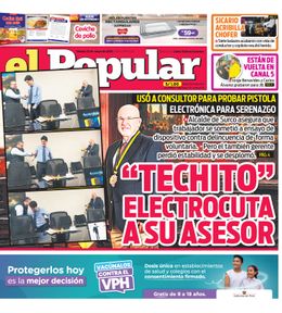 Edición Impresa - El Popular | Lima - Viernes 22 de Mayo del 2026