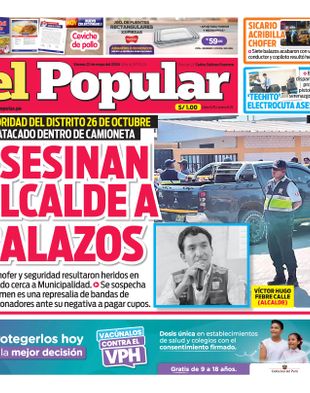 Edición Impresa - El Popular | Norte - Viernes 22 de Mayo del 2026