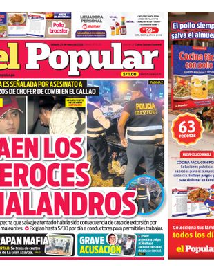 Edición Impresa - El Popular | Norte - Sabado 23 de Mayo del 2026