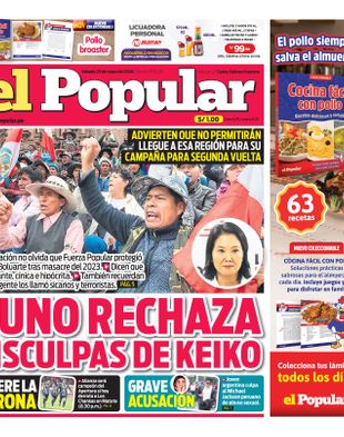 Edición Impresa - El Popular | Sur - Sabado 23 de Mayo del 2026