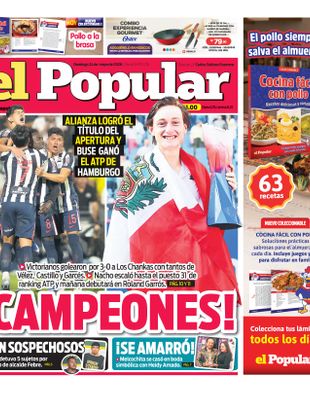Edición Impresa - El Popular | Norte - Domingo 24 de Mayo del 2026