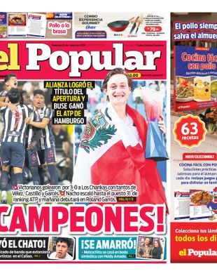 Edición Impresa - El Popular | Sur - Domingo 24 de Mayo del 2026