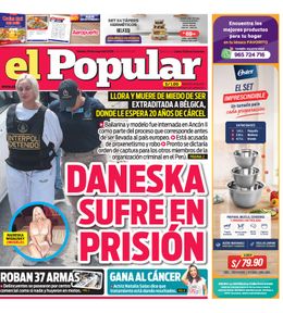 Edición Impresa - El Popular | Lima - Viernes 29 de Mayo del 2026