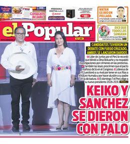 Edición Impresa - El Popular | Lima - Lunes 01 de Junio del 2026