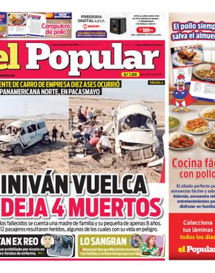 Edición Impresa - El Popular | Norte - Lunes 01 de Junio del 2026