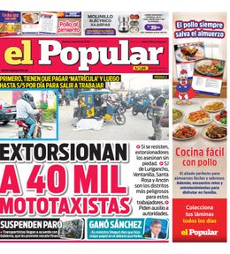 Edición Impresa - El Popular | Lima - Martes 02 de Junio del 2026
