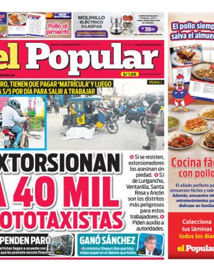 Edición Impresa - El Popular | Sur - Martes 02 de Junio del 2026