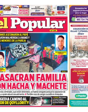 Edición Impresa - El Popular | Sur - Miercoles 03 de Junio del 2026